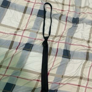 Kids  Black Narrow Tie – Sleek Formal Accessory